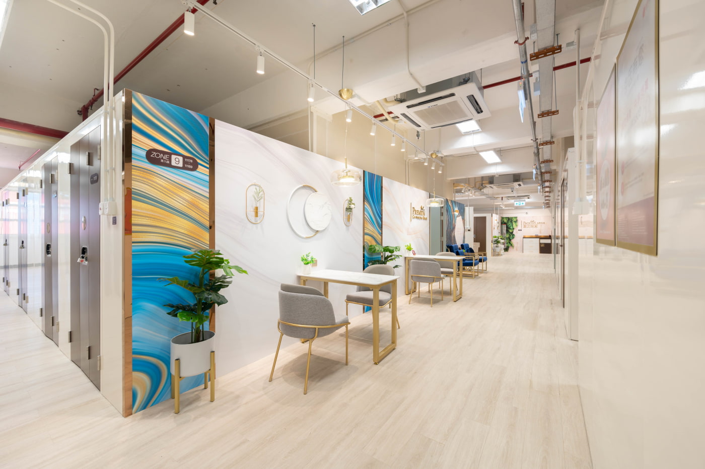 蘋果屯門迷你倉Premium分店設有共享工作間，配備電腦及影印機