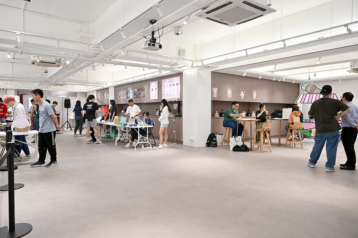 ASCC適合舉辦工作方、週末市場、展覽、會議等各類活動